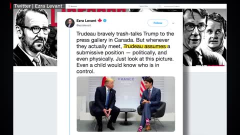 Melania Trump's moment with Trudeau goes viral