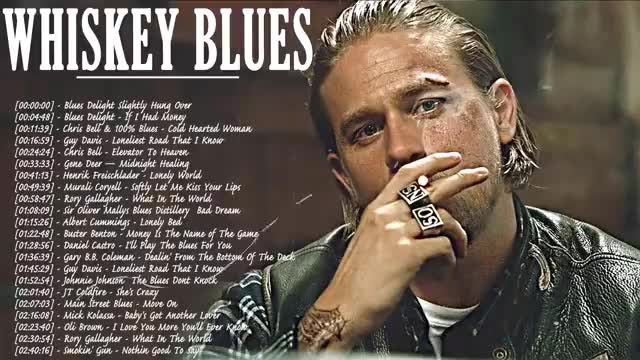 Relaxing Blues Music - Best of Slow Blues - Rock - Electric Guitar - Piano