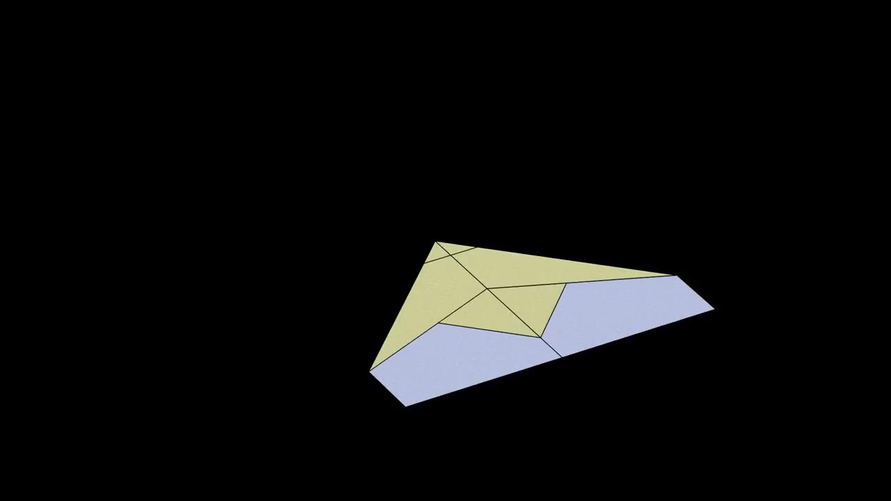 How to Make Paper Airplane (3D Expalined)