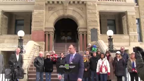 Calgary! Press conference, police, abuse of power and an open Anti-Christian.