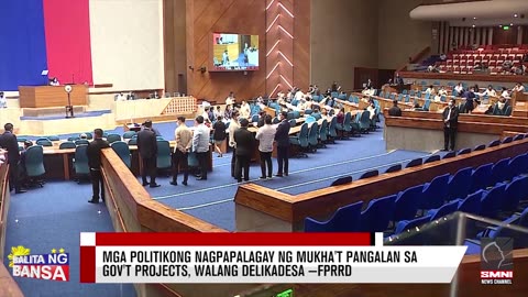 Mga politikong nagpapalagay ng mukha't pangalan sa gov't projects, walang delikadesa —FPRRD