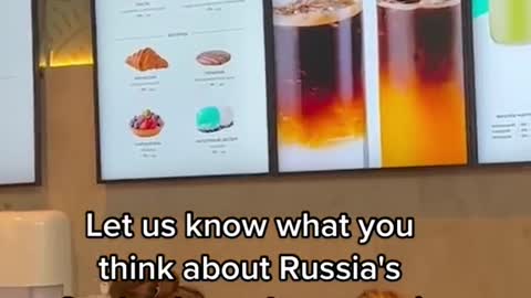 Russia Opens StarbucksReplacement