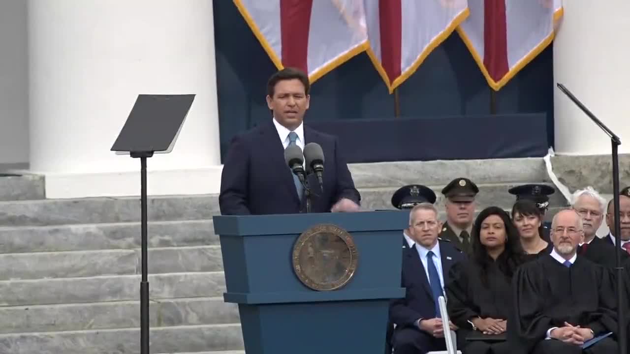 DeSantis Delivers POWERFUL Speech After Being Sworn In For Second Term