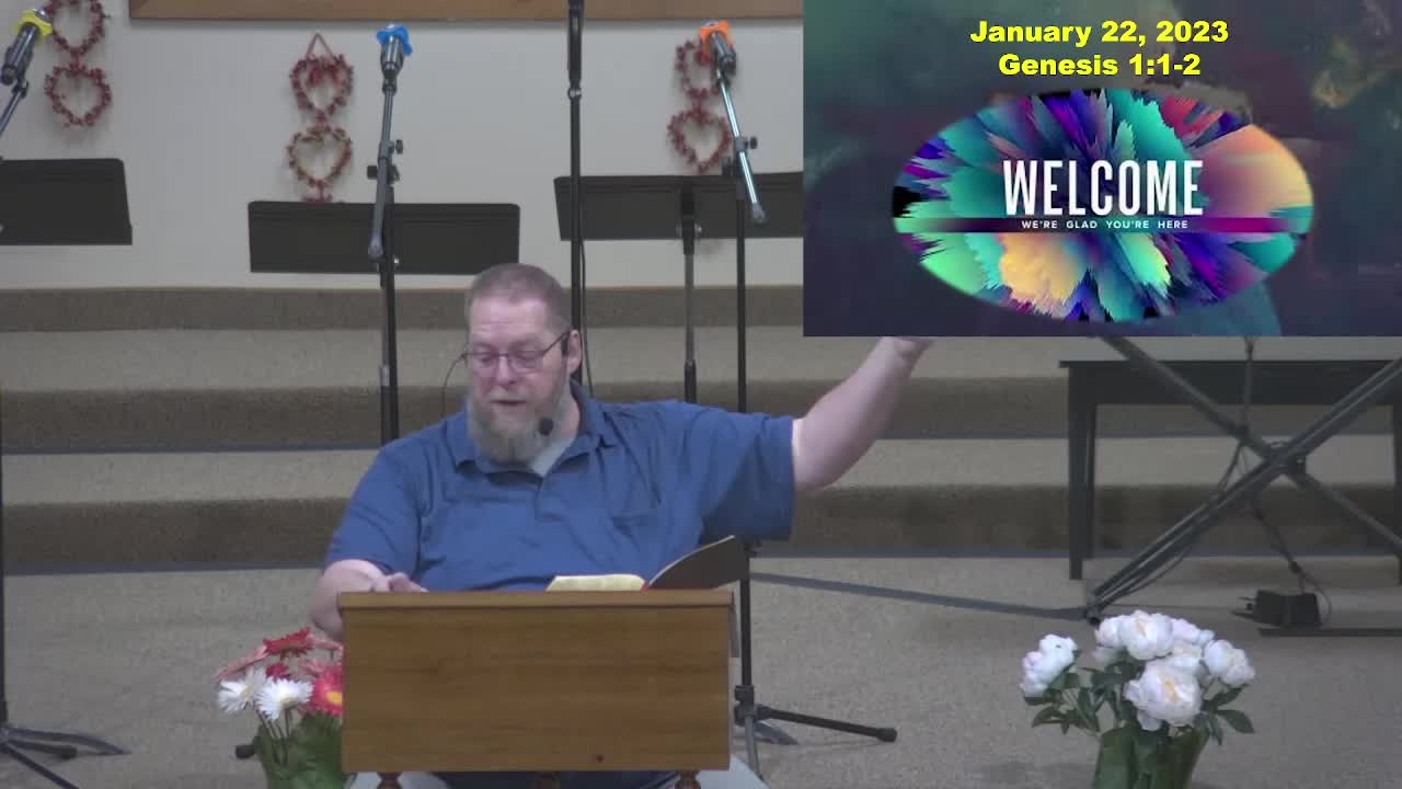 Sunday Service at Moose Creek Baptist Church 1-22-2023