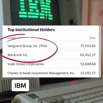 Which 2 holding companies own Tesla, Apple, Microsoft & IBM ⁉️😳