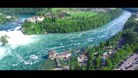 WASSERFALL RHEINFALL SCHAFFAUSEN