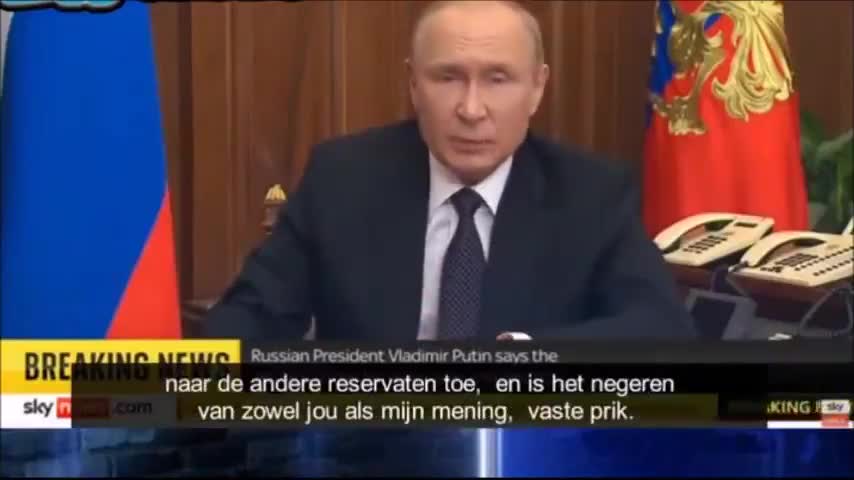 PUTIN'S MESSAGE TO THE WORLD