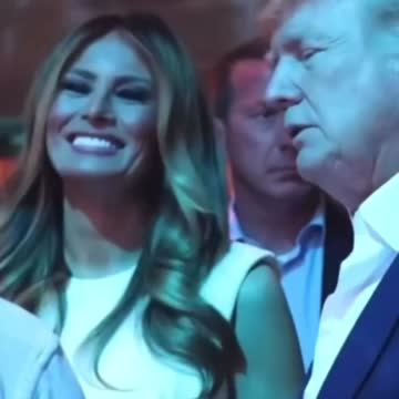 FLOTUS & POTUS at Mar-a-Lago last night