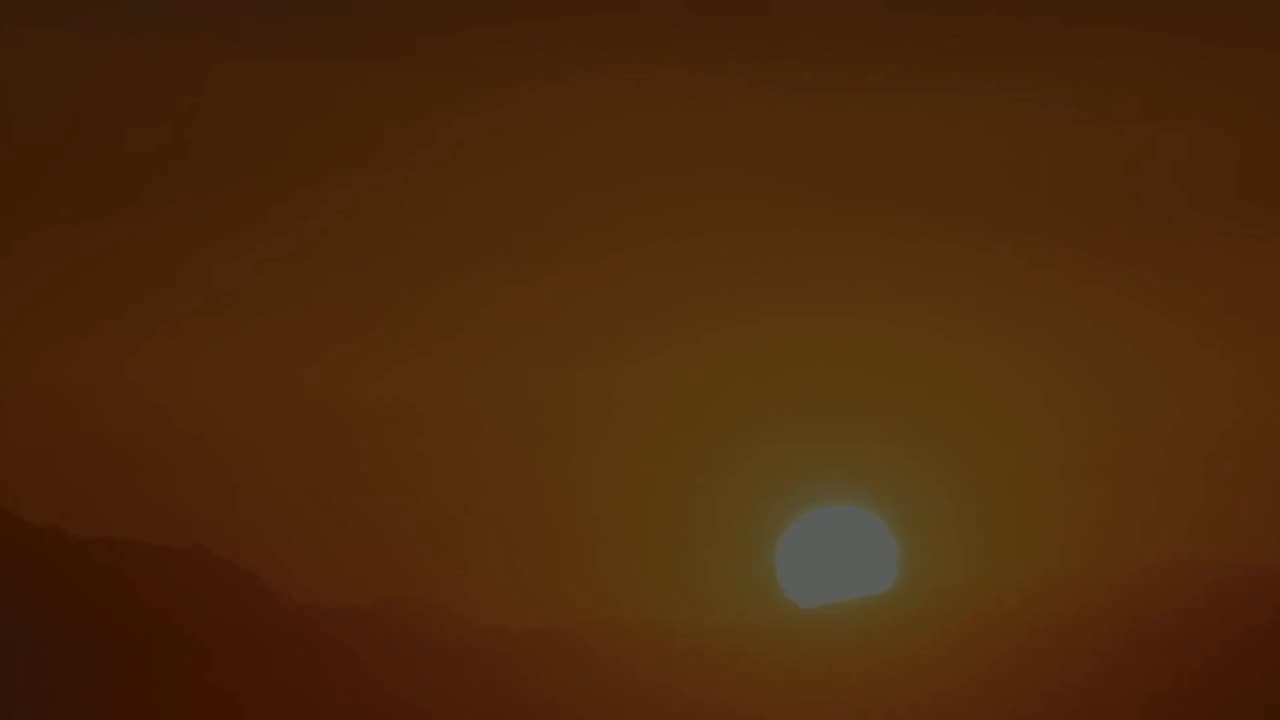 Sunrise close view before Rising | Morning Time Lapse