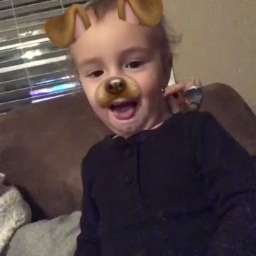 Baby to quick for Snapchat filter