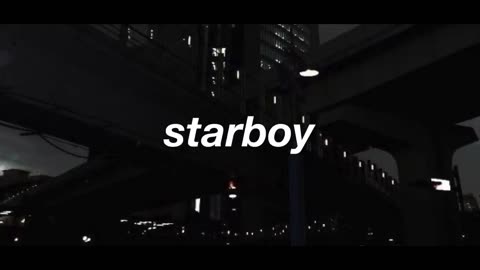 The weekend Starboy