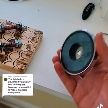 Using Magnetism to create Free Energy to create Light