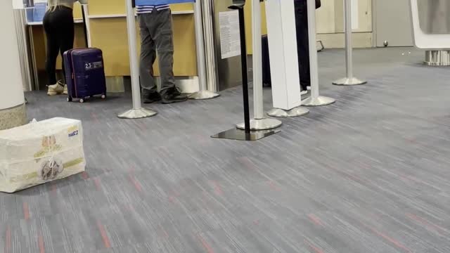 Man Argues with Couple After Missing Flight