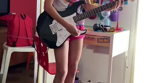 First electric guitar!