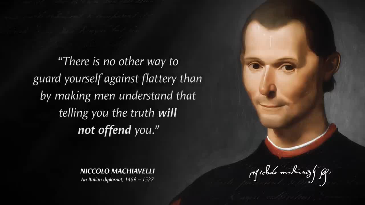 QUOTES FROM Niccolo Machiavelli