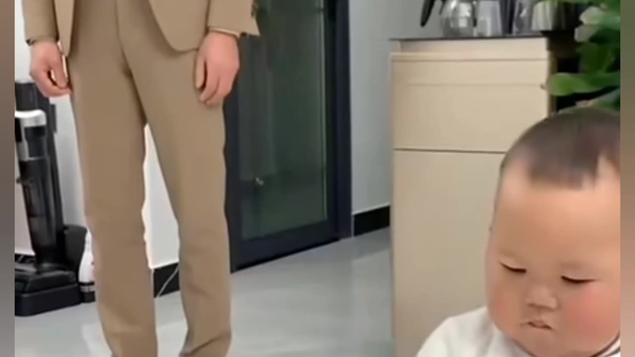 Baby Love his father