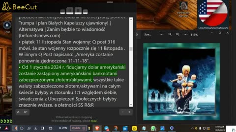 🔴Przywrócona Republika 7 listopada 2023🔴autor: Judy Byington