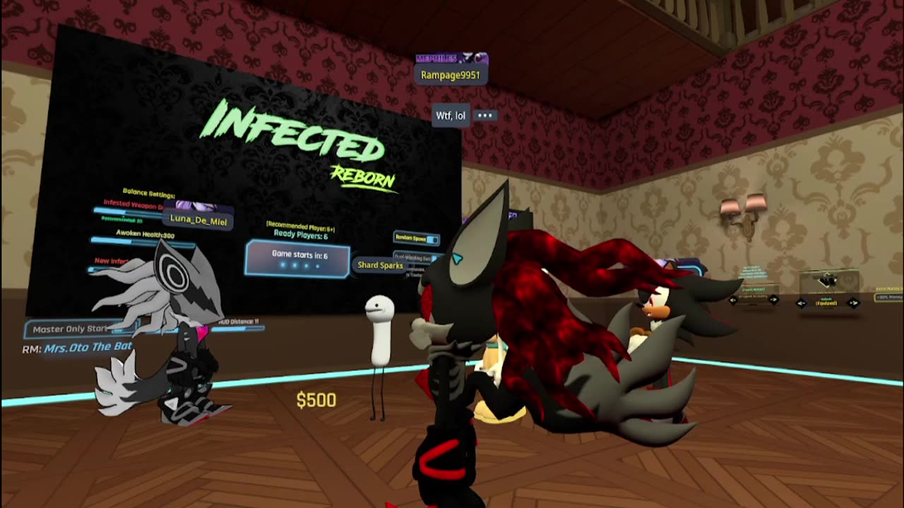 Rouge the Bat & Friends plays Infected reborn P1