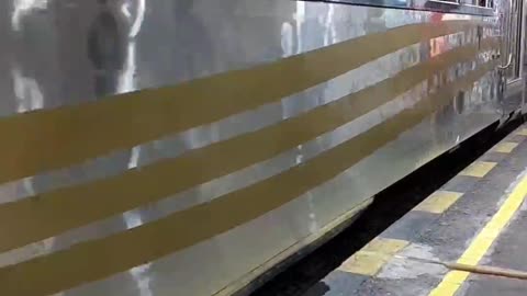 the train is coming
