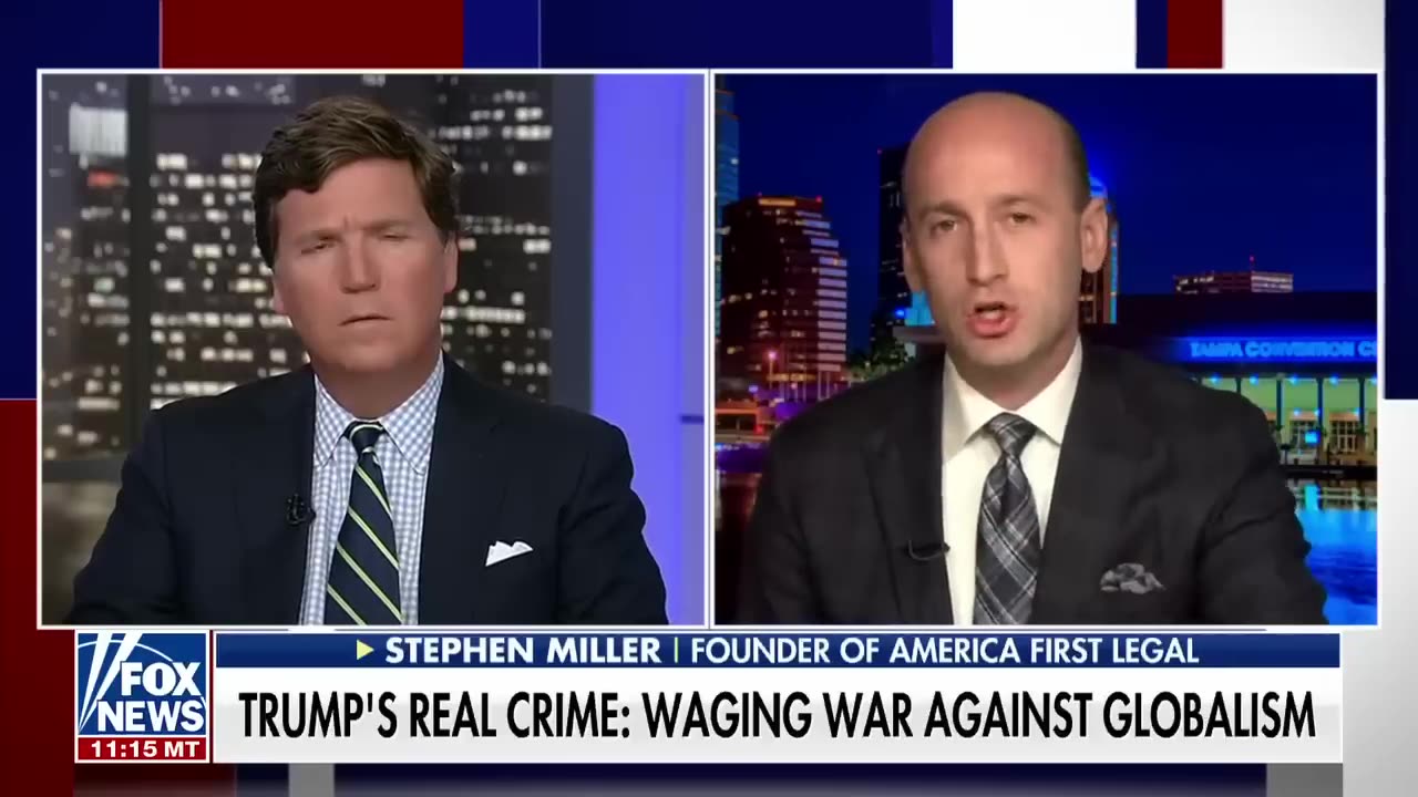 Stephen Miller: This is Trump's real crime