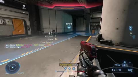 Halo infinite live fire ninja playing with the pole