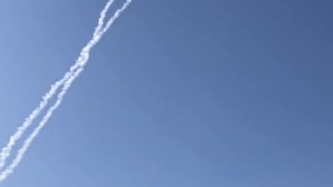 Russian SAM shoot Drone over Sevastopol