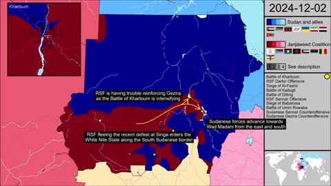 6: The Liberation of Gezira begins