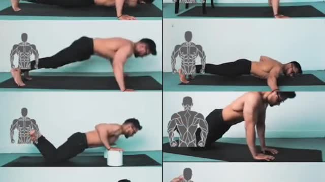 Evde spor yapmak için gereken hareketler