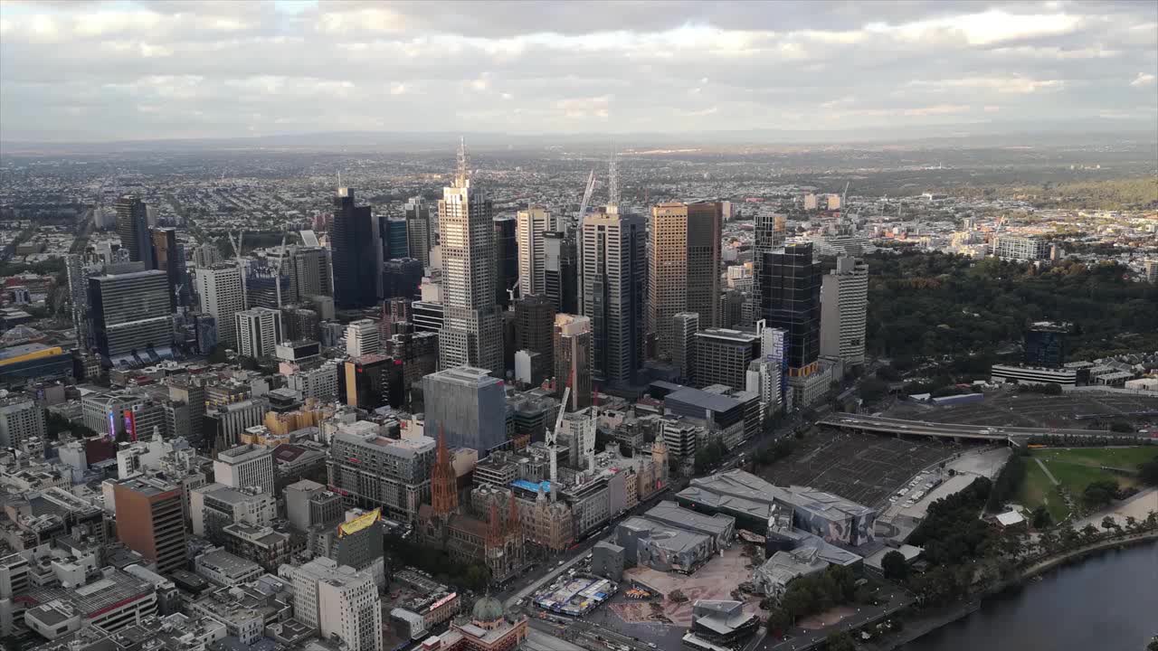 Melbourne Central Business District 4K