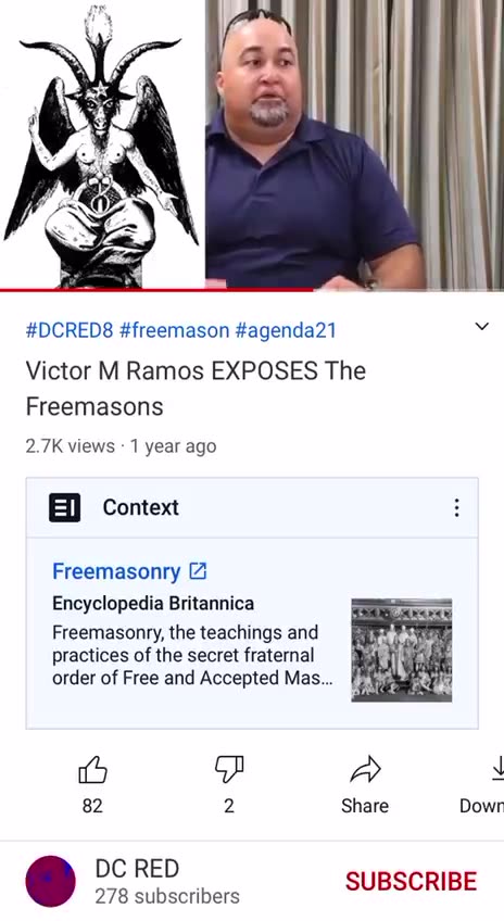 Ex NY cop exposing freemasons