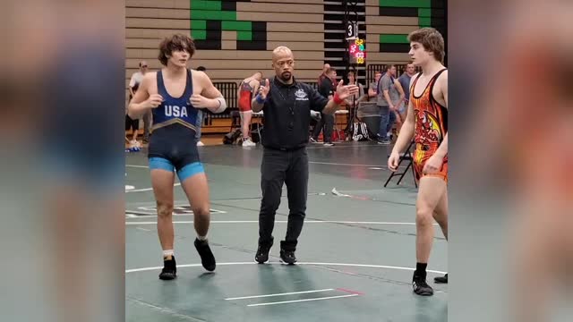 Dublin Coffman freestyle match