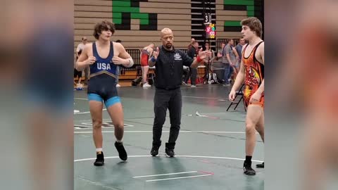Dublin Coffman freestyle match