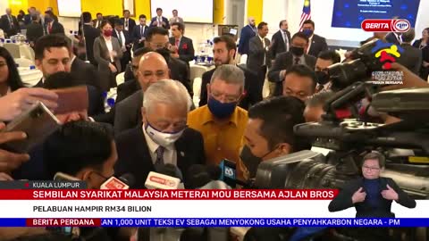 29 OGOS 2022 – BERITA PERDANA – SEMBILAN SYARIKAT MALAYSIA METERAI MOU BERSAMA AJLAN BROS