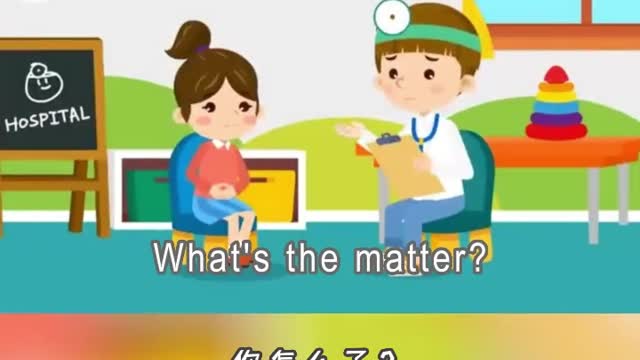 Watch animation and learn English. What are the sick English expressions in the animation?