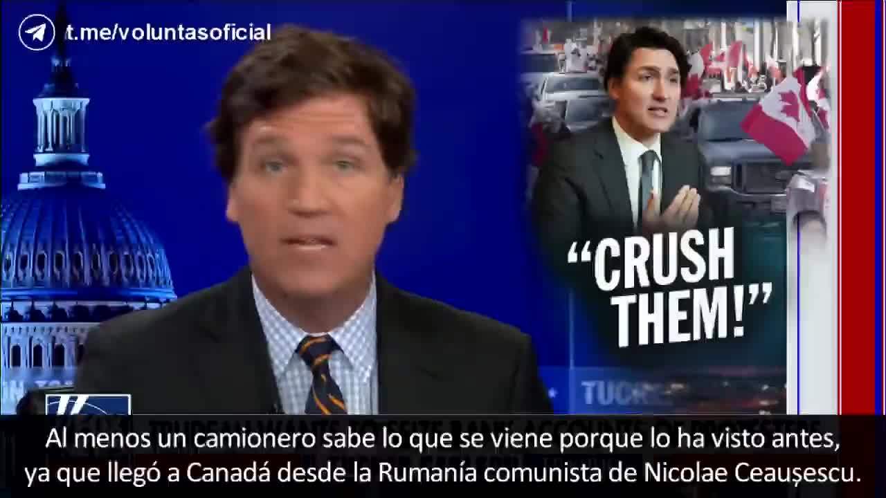 Análisis de Tucker Carlson sobre Justin Trudeau Covid 19 Plandemia Coronavirus