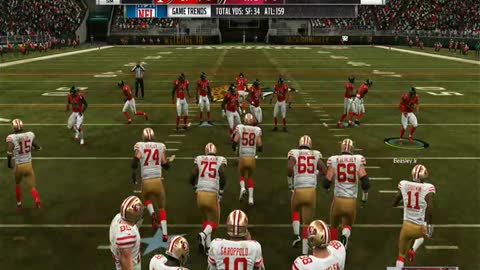 01-02-23 Game 3 Overtime Fal vs 49ers Madden 19