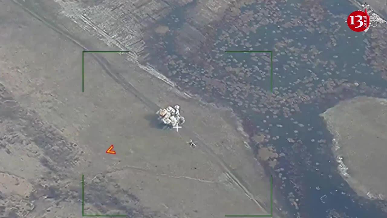 Russian Ministry of Defense released video of Ukrainian helicopters being shot down in Donetsk