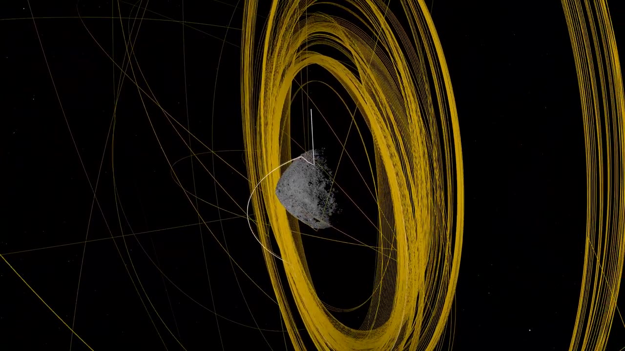 Great Discovery by NASA- OSIRIS-REx Slings Orbital Web Around Asteroid to Capture Sample - 4K