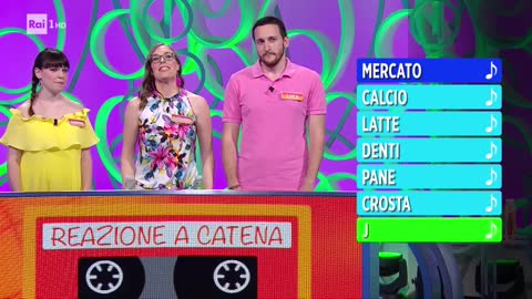 RAIUNO - Reazione A Catena-La Catena Musicale (01/08/2019)