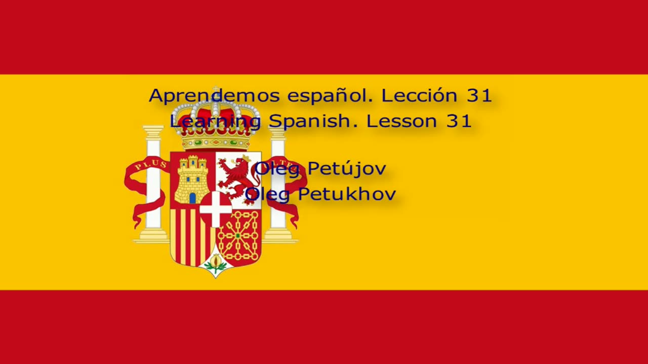 Learning Spanish. Lesson 31. At the restaurant 3. Aprendemos español. Lección 31.