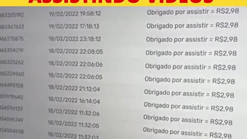 Renda com videos