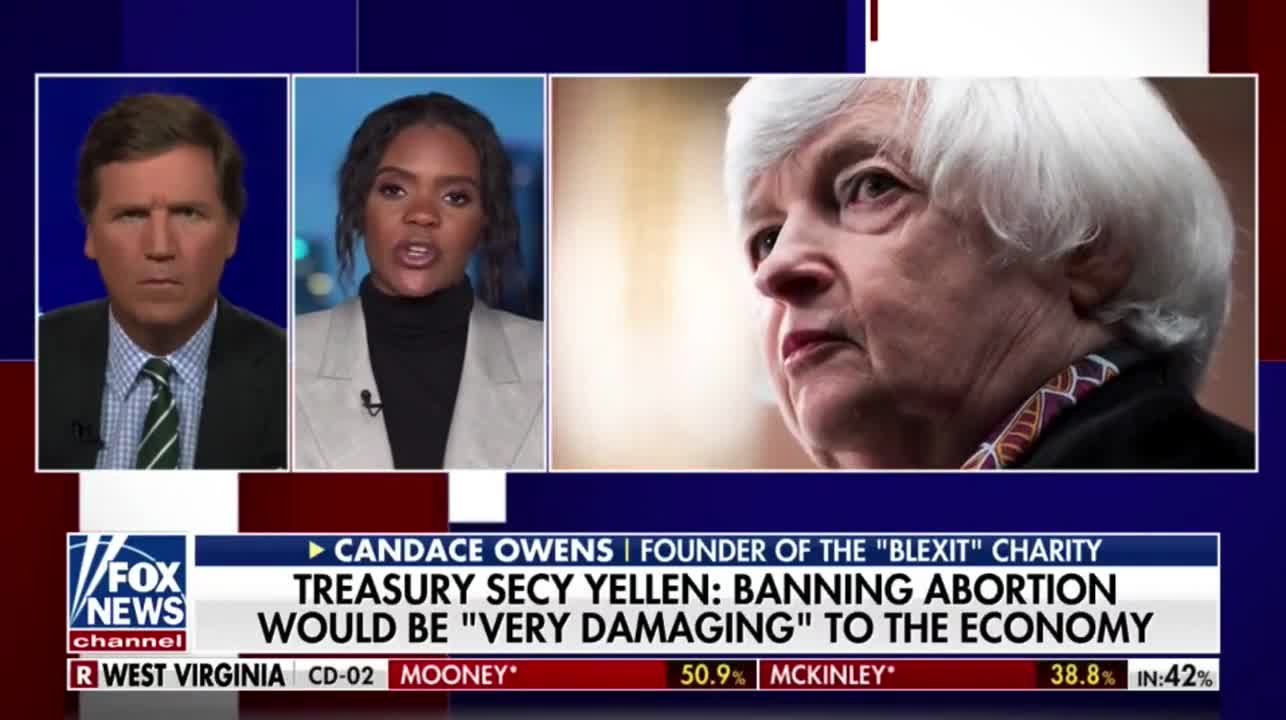 Candace Owens Exposes How Janet Yellen's Abortion Comments Reveal The Left's Eugenicist Ideology