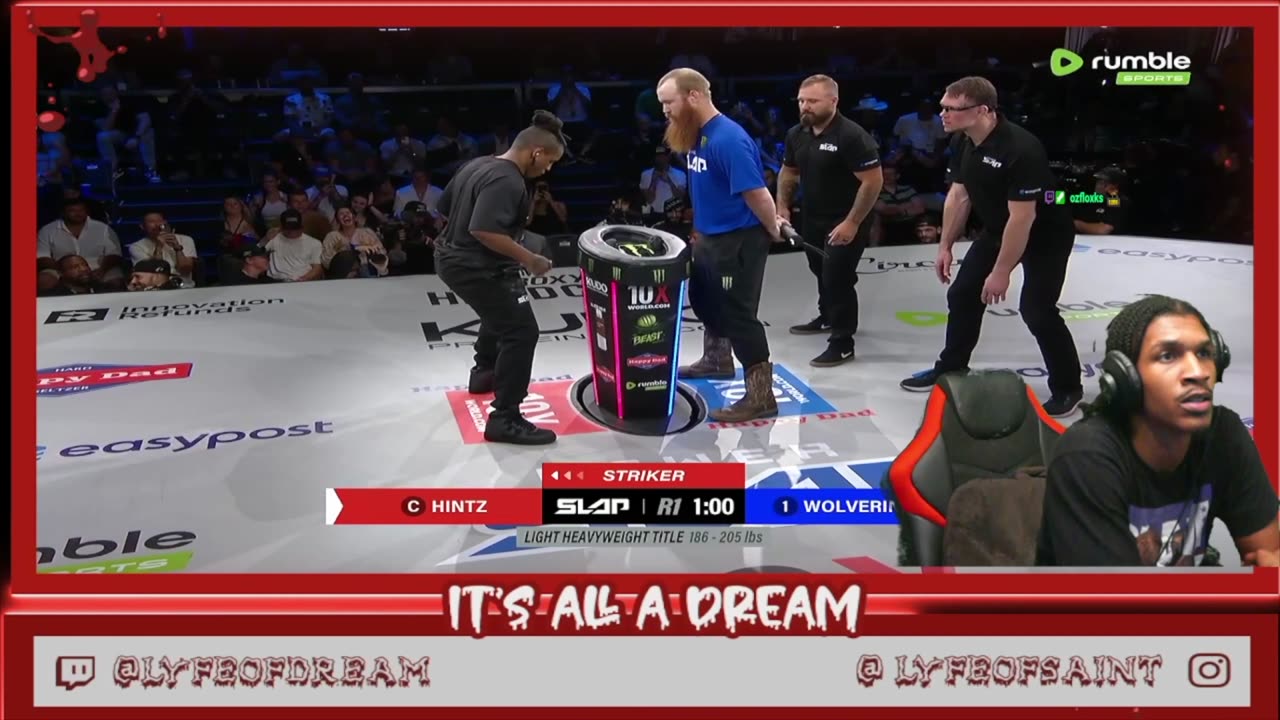 Power Slap 3: Hintz vs Wolverine | DREAM REACTION | WHO DID YOU GO FOR ?