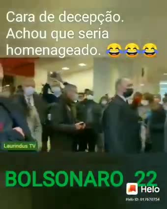 LULA achando que era Homenagem a Ele, mas era para o Ladrao