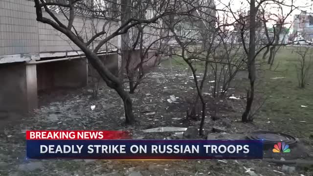 Dozens of Russian troops killed in deadly Ukrainian attack