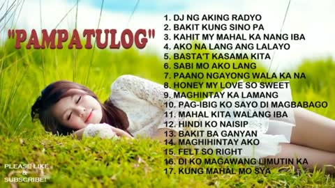 Pampatulog OPM, Love Song OPM