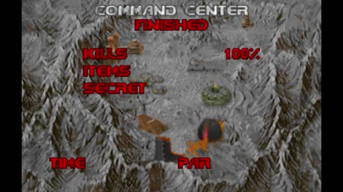 Brutal Doom - The Shores of Hell - Ultra Violence - Command Center (E2M5) - 100% completion