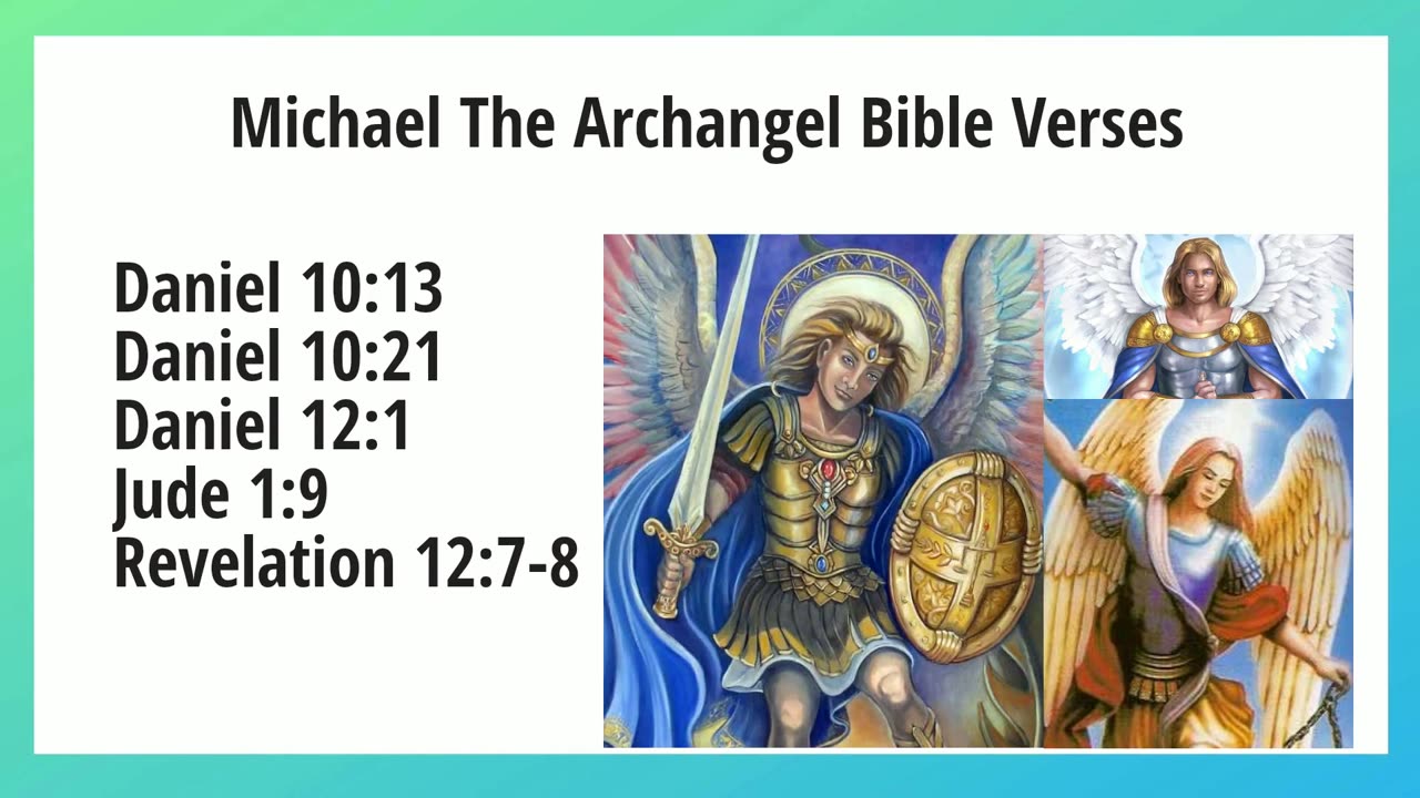 Michael The Archangel Bible Verses