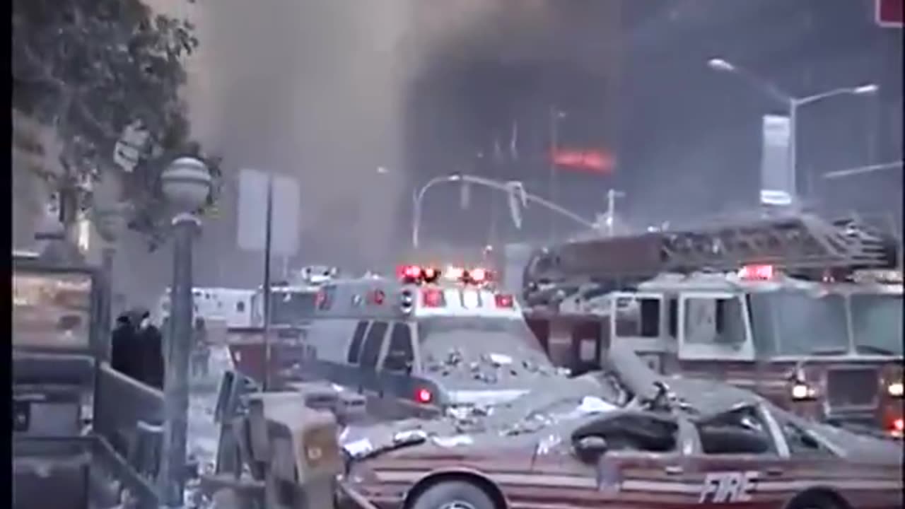 9_11 Ground Zero Footage - They told him the 3rd building was going to collapse!