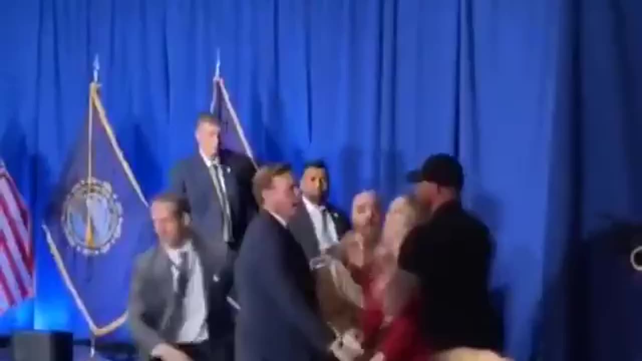 Two women interrupt speech by Florida governor, potential U.S. presidential candidate